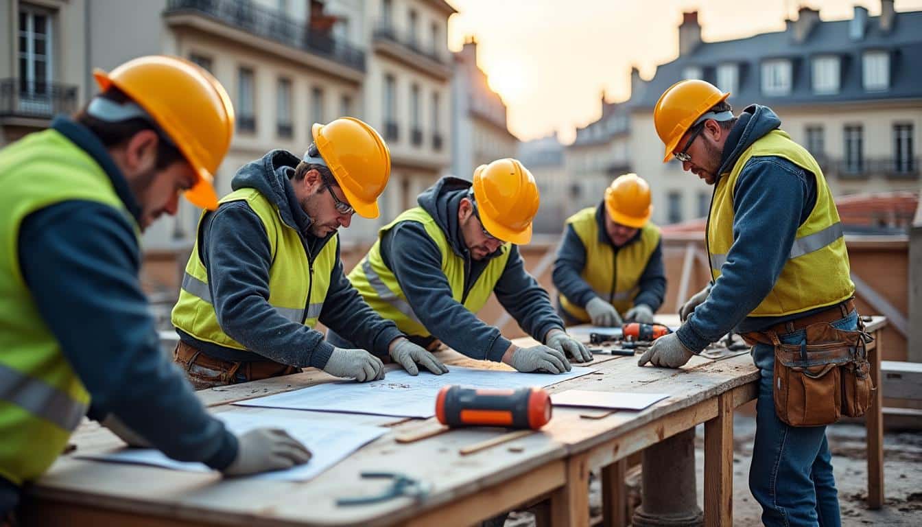 Illustration: Quels sont les métiers du BTP que propose Adecco à Paris ?