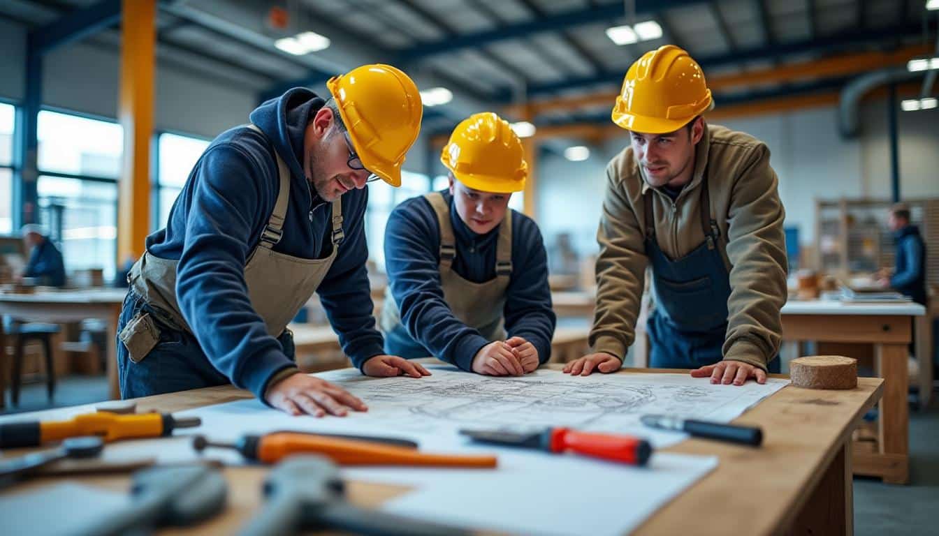 Illustration: Comment se déroule la formation au sein du BTP CFA de Noisy-le-Grand ?