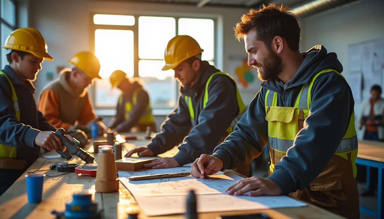 Illustration: Comment le centre de formation des apprentis du BTP à Livron façonne les talents du bâtiment et des travaux publics