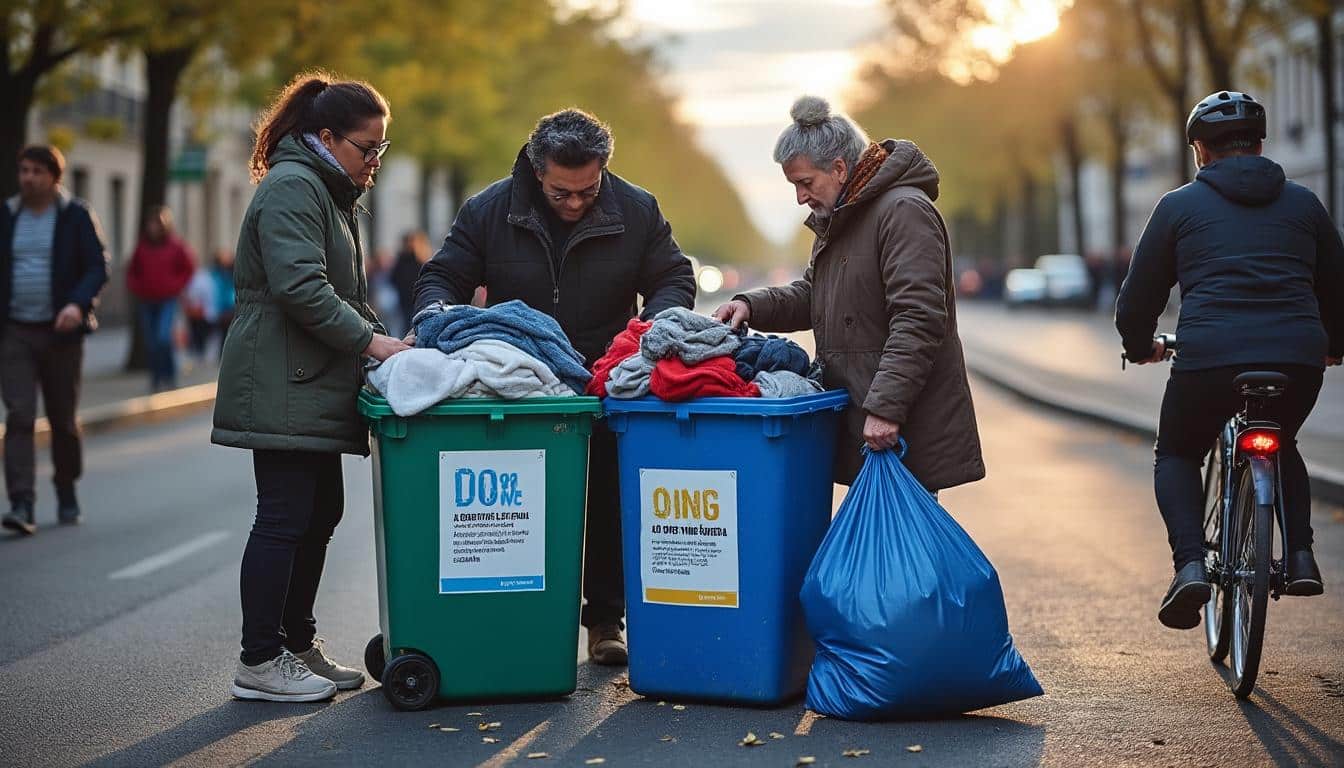 Illustration: Comment choisir le bon conteneur pour le don de vêtements dans votre territoire