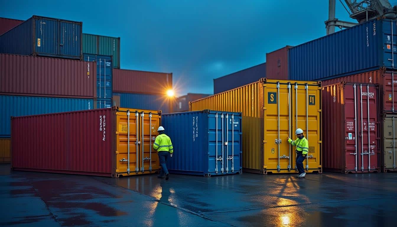 Illustration: Comprendre le rôle essentiel des conteneurs dans le transport maritime