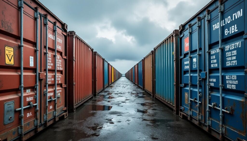 Conteneur maritime : dimensions standards et conseils pratiques