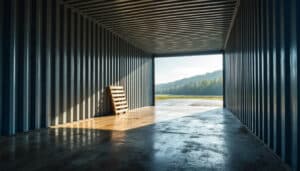 Dimension intérieure du container 40 pieds : mesures et optimisation