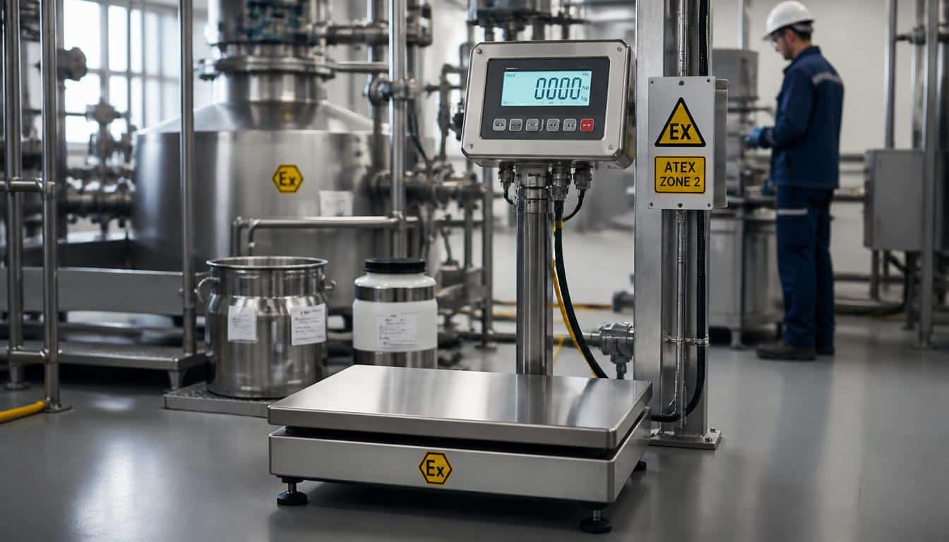 Balance ATEX : bien choisir un pesage en zone à risque