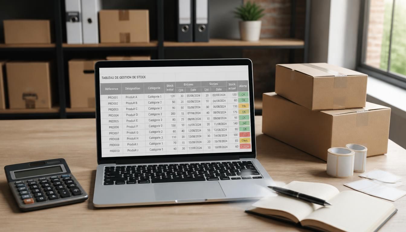 Télécharger un modèle de gestion de stock Excel gratuit